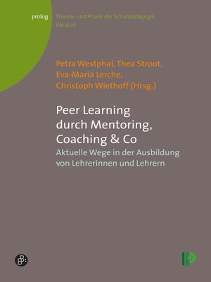 cover image of Peer Learning durch Mentoring, Coaching & Co